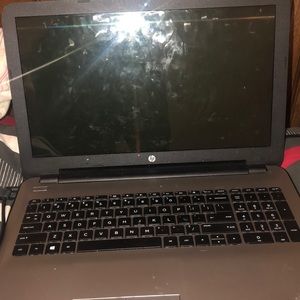 HP laptop with charger